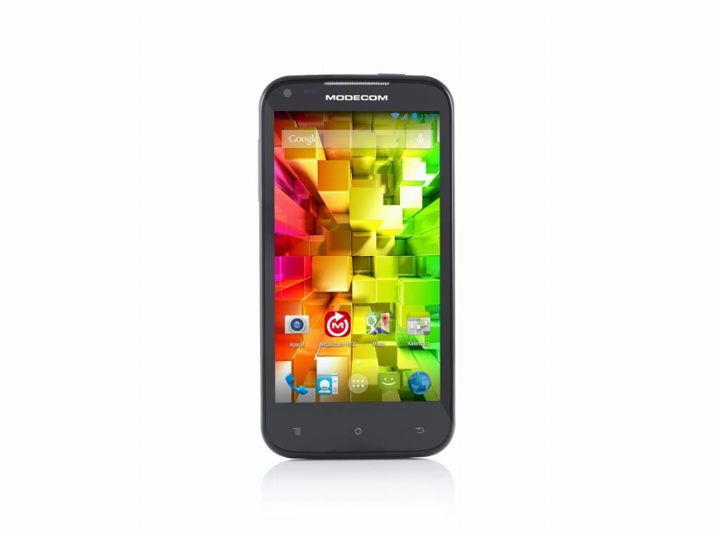 Modecom Xino Z46 X4+, 11,7 Cm (4.6"), 1 Gb, 8 Gb, 8 Mp, Android 4.4, Sort fra Mode_com