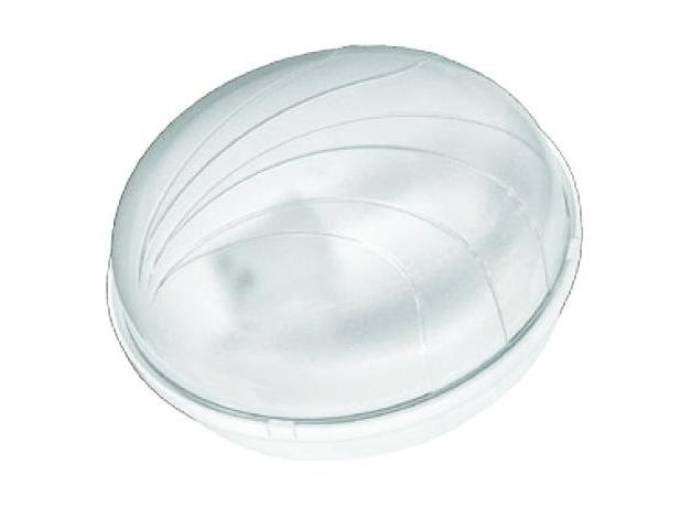 Puma Cirkulært Armatur 25w E27 Hvid Sokkel, Transparent Skærm D.3188 fra Pawbol