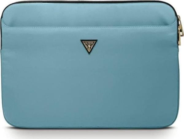 Case   Nylon Sleeve Case For Macbook Air Pro 13 Blue fra Guess