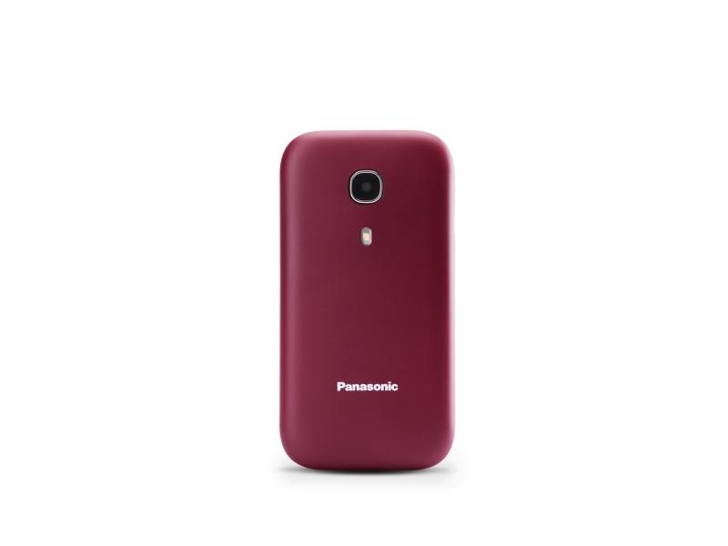 Kx Tu400, Muslingeskal, Single Sim, 6,1 Cm (2.4"), 320 X 240 Pixel, Bluetooth, Rød fra Panasonic