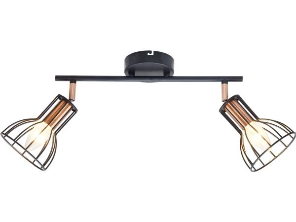 Ceiling Lamp   Spot Surface Mounted Black   Sofia 310941 fra Polux