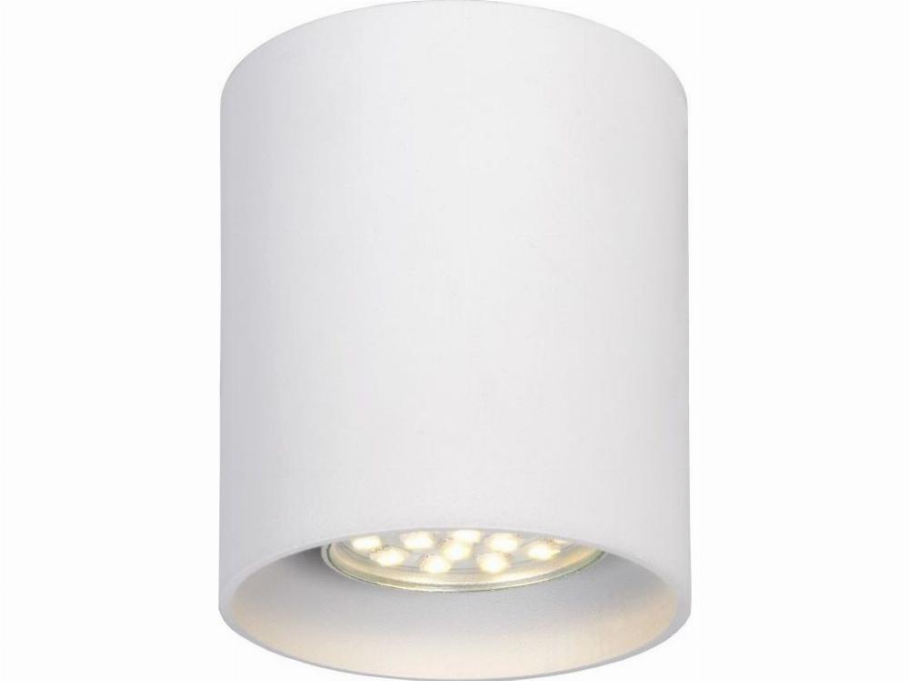 Loftslampe   Bodi 09100 01 31 Hvidt Rør Loftsarmatur fra Lucide