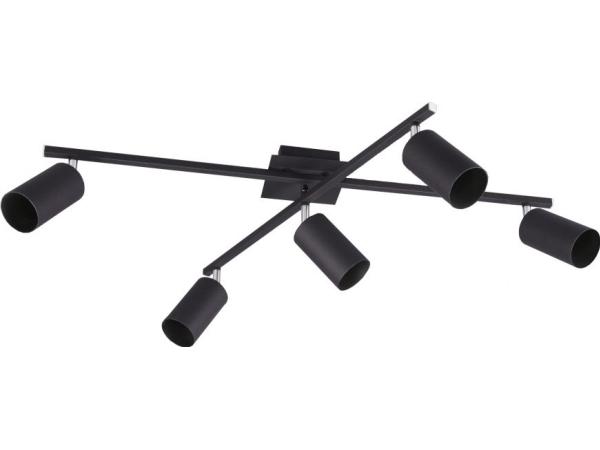 Rl Loftslampe Marley 57 X 22 Cm Mat Sort Stål fra Trio