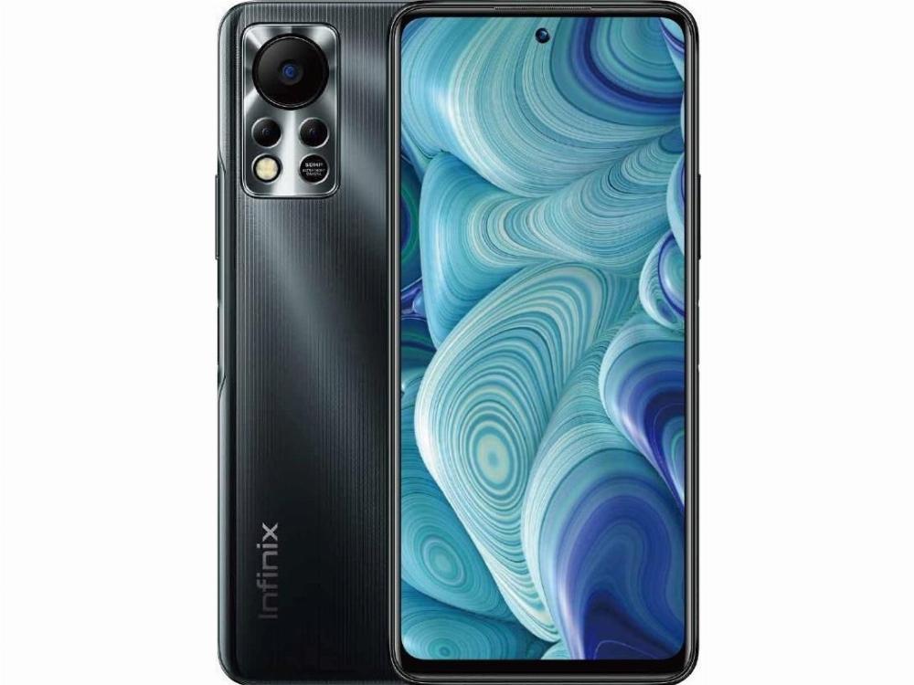 Hot 11s 17.2 Cm (6.78&quot ) Dual Sim Android 11 4g Usb Type C 4 Gb 64 Gb 5000 Mah Black fra Infinix