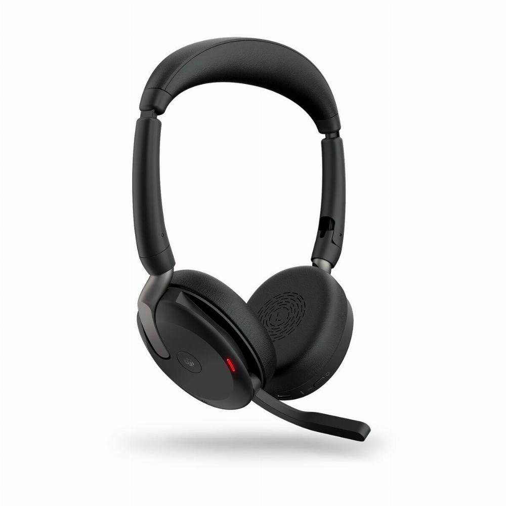 Bluetooth Headset Med Mikrofon Jabra Evolve2 65 Flex Sort