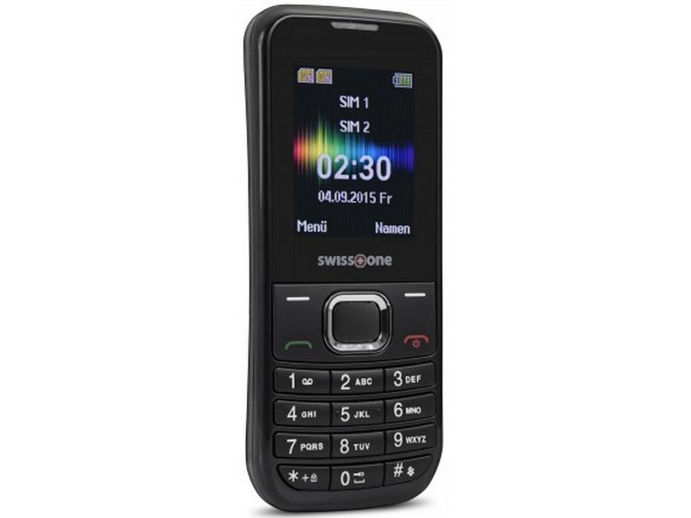 Sc 230, Menu, Dual Sim, 4,5 Cm (1.77"), Bluetooth, 600 Mah, Sort fra Swisstone