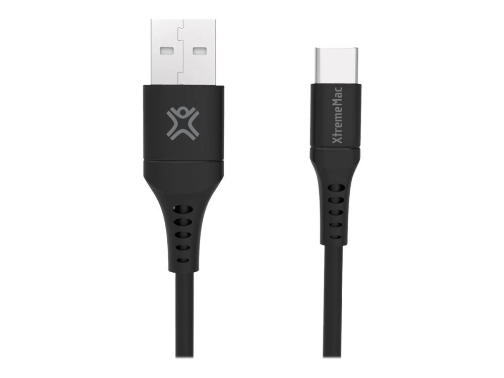 Usb Kabel   24 Pin Usb C (han) Til Usb (han)   2 M   Sort fra Xtrememac