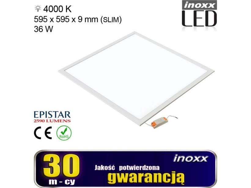 Led Panel 60x60 36w Loftslampeboks 4000k Neutral fra Nvox