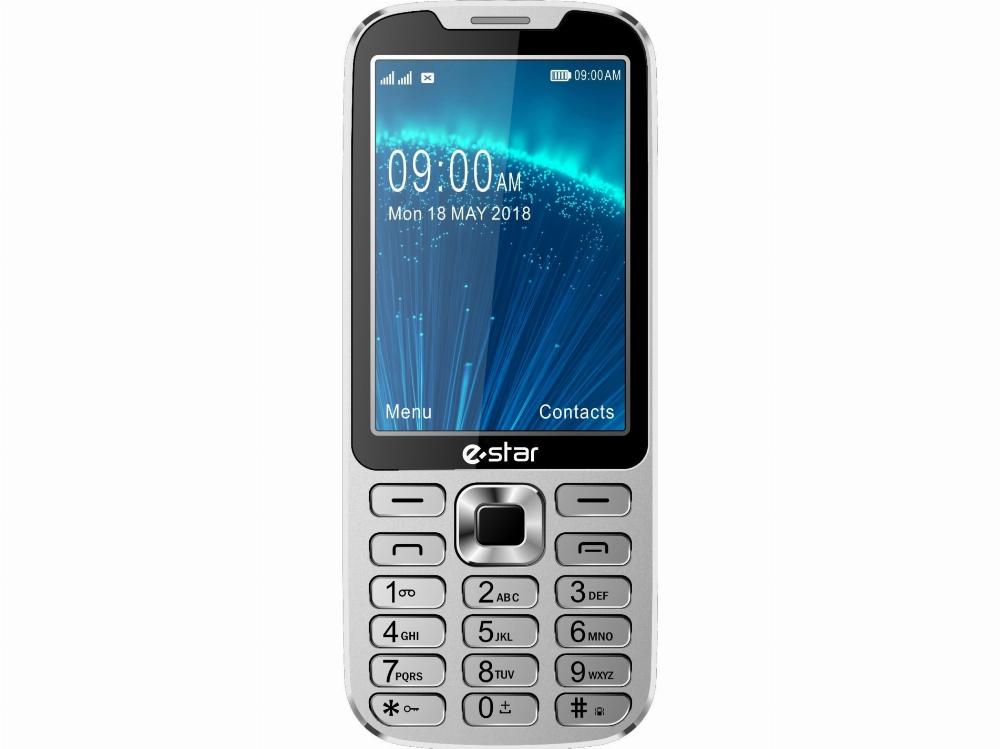 X35 Feature Phone Sølv Dobbelt Sim fra Estar