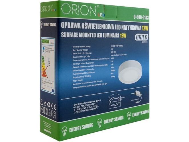 Lampa Sufitowa   1x6w Led (o 600 0142) fra Orion