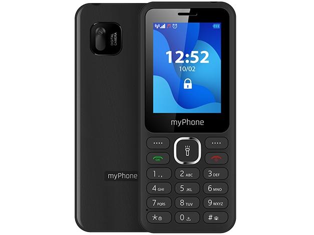 6320, Menu, Dual Sim, 6,1 Cm (2.4"), Bluetooth, 1000 Mah, Sort fra Myphone