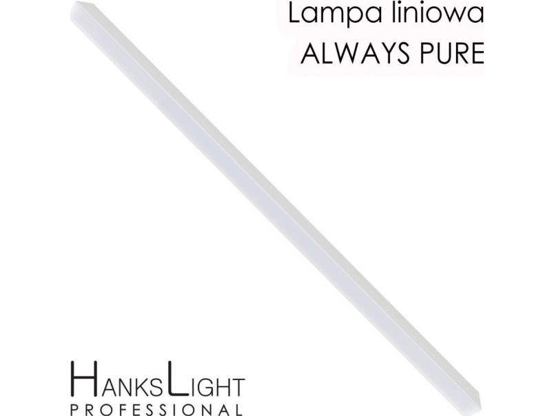Ceiling Lamp   Led Lamp  , White, Linear, Alu, Pendant, 1200mm, Down36w, 4000k fra Hankslight