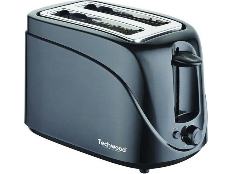 Toaster   Tgp 246 (black) fra Techwood