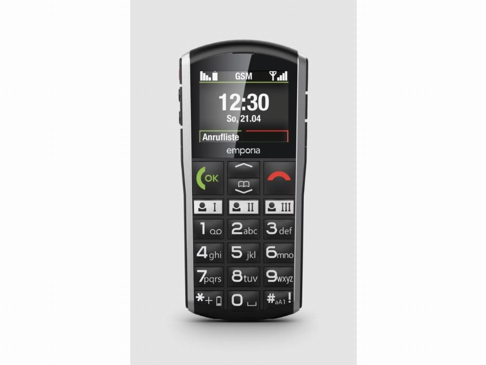 Simpliciry.4g, Menu, Single Sim, 5,08 Cm (2"), Bluetooth, 1200 Mah, Sort fra Emporia