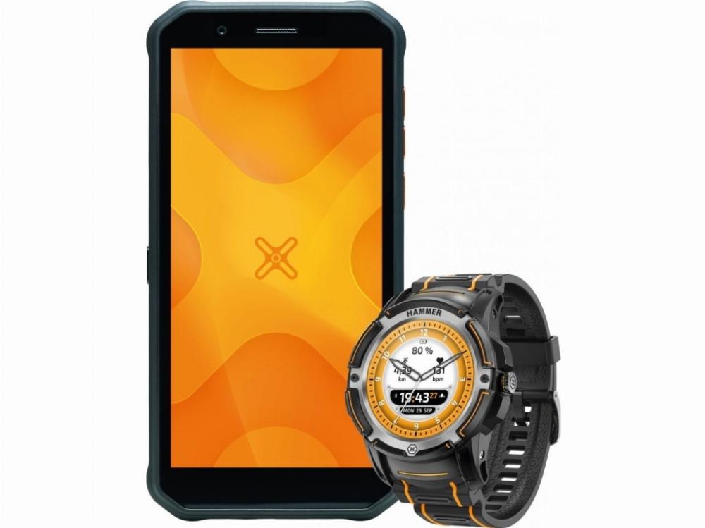 Hammer Energy X 4 64gb + Watch Plus Rapidcharge Duo fra Myphone