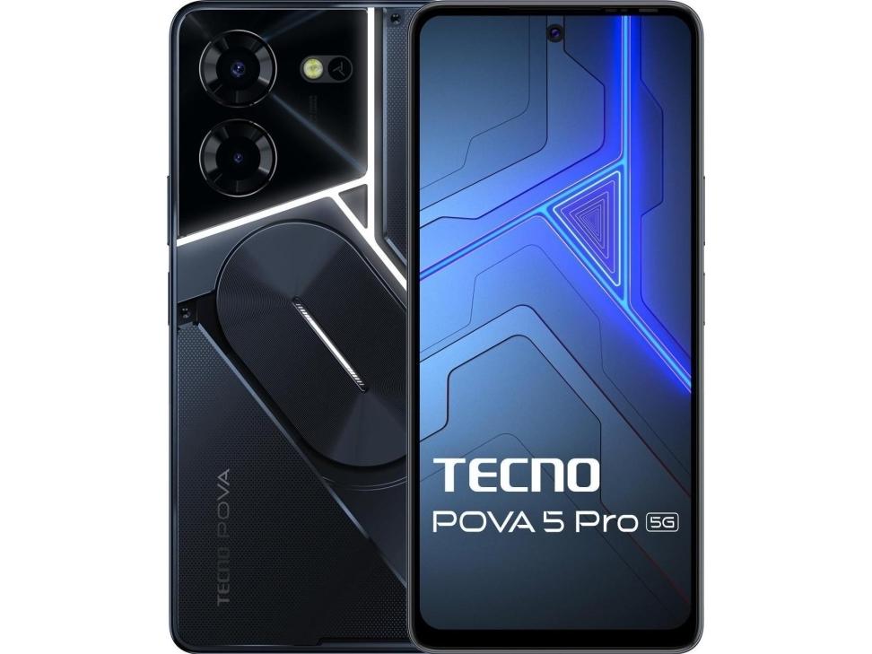 Pova 5 Pro 5g 8 256gb Sort fra Tecno