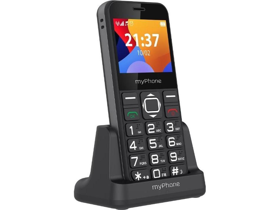 Halo 3, Menu, Single Sim, 5,87 Cm (2.31"), 0,3 Mp, 1000 Mah, Sort fra Myphone