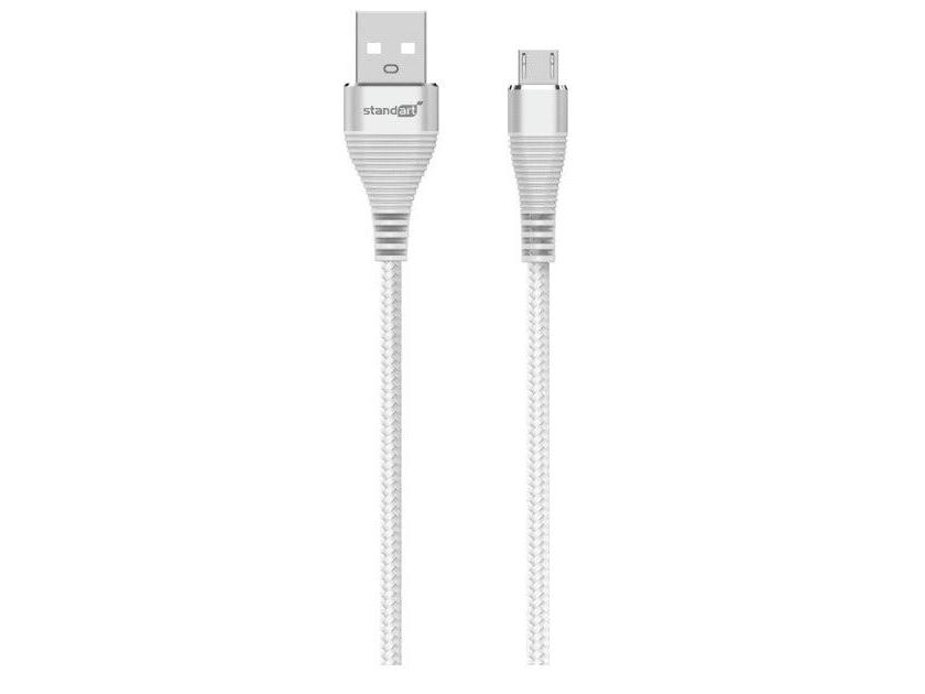 Cable Gt Rh014 Usb Micro 1.2m Silver fra Standart