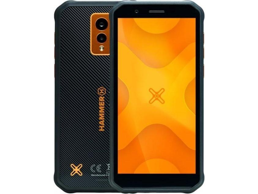 Hammer Energy X 64gb Sort Orange fra Myphone