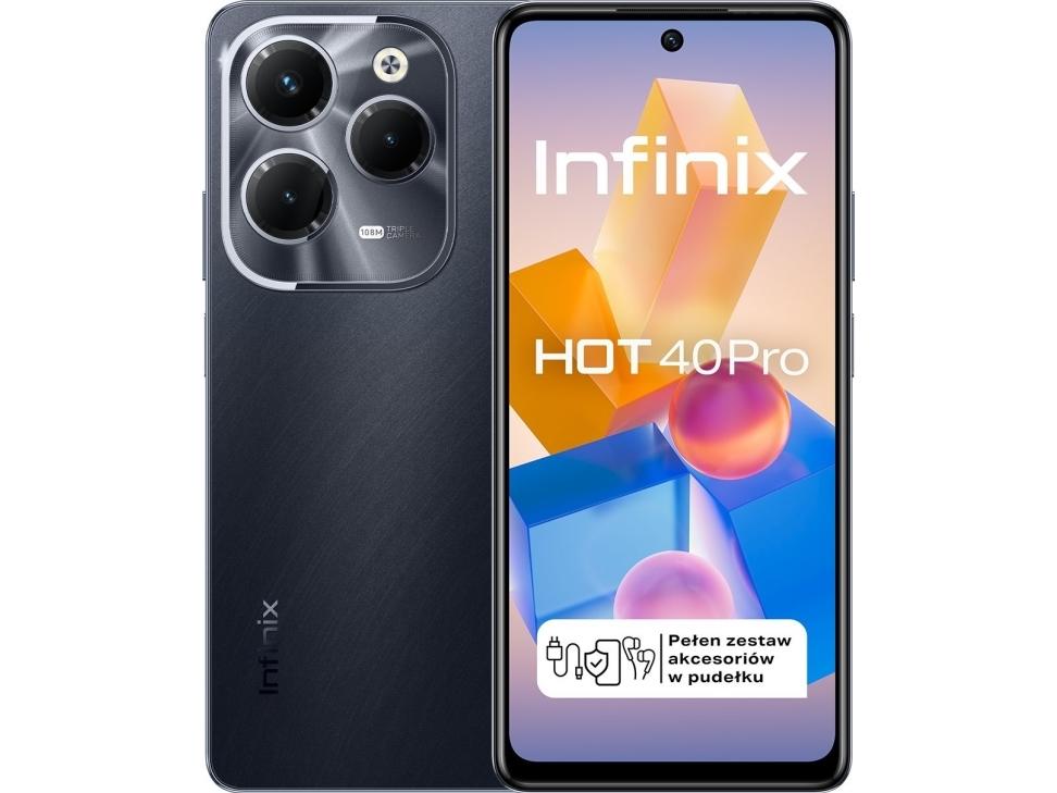 Hot 40 Pro 8 256gb Sort ( Hot40problack) Smartphone fra Infinix