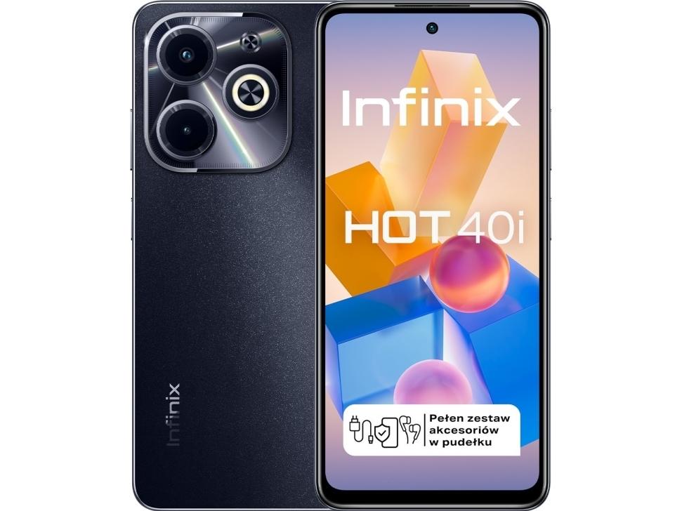 Hot 40i 8 256gb Sort ( Hot40iblack) Smartphone fra Infinix