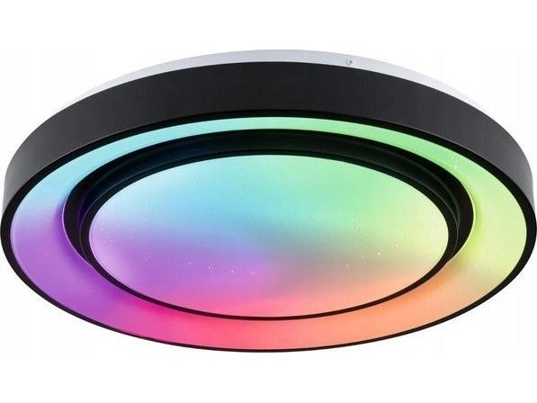 Panel Rainbow Dynamic 38,5 W Rgb Variabel Hvid Sort Loftslampe fra Paulmann