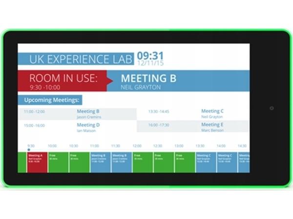 Meeting Room Rgb Led Tablet 10 Tommer Rk3288 Android 8.1 Og Nfc Rfid fra Allnet
