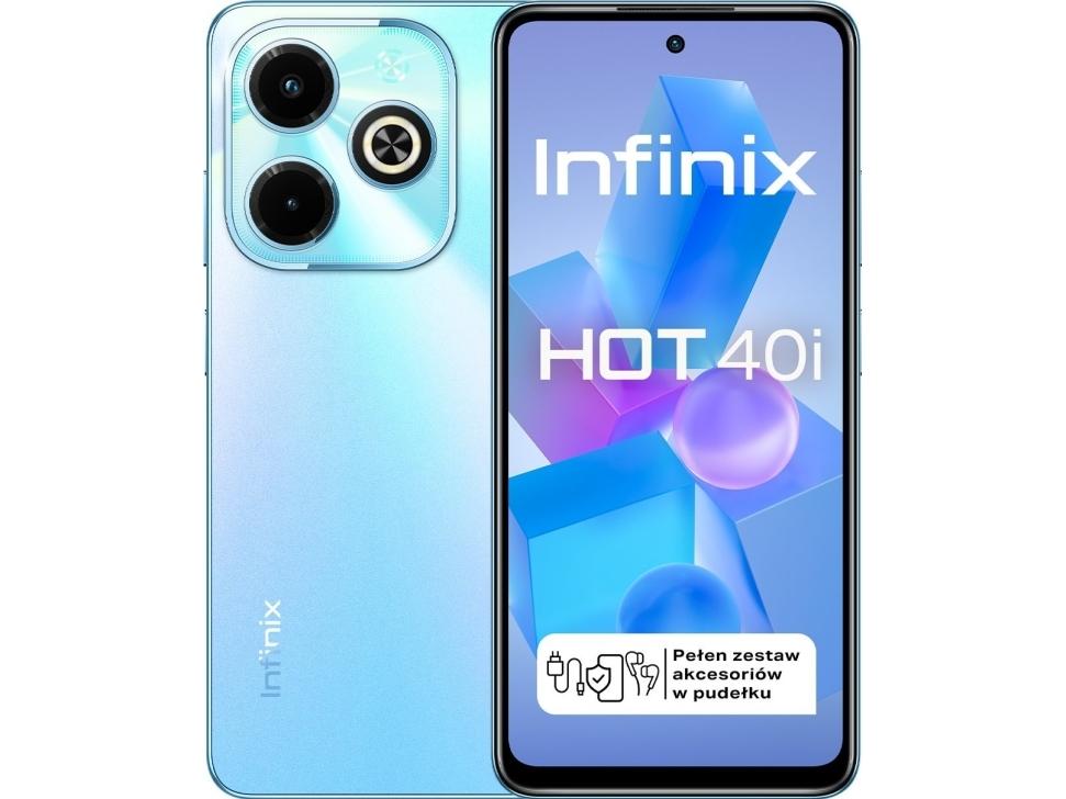 Hot 40i Blue 8 256 Gb Smartphone fra Infinix