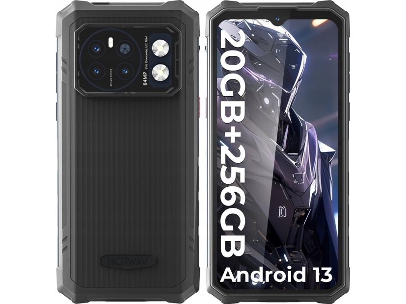 Meizu Smartphone Hotwav Cyber 13 Pro   6.6'' 12+8 256gb Sort fra Usorteret