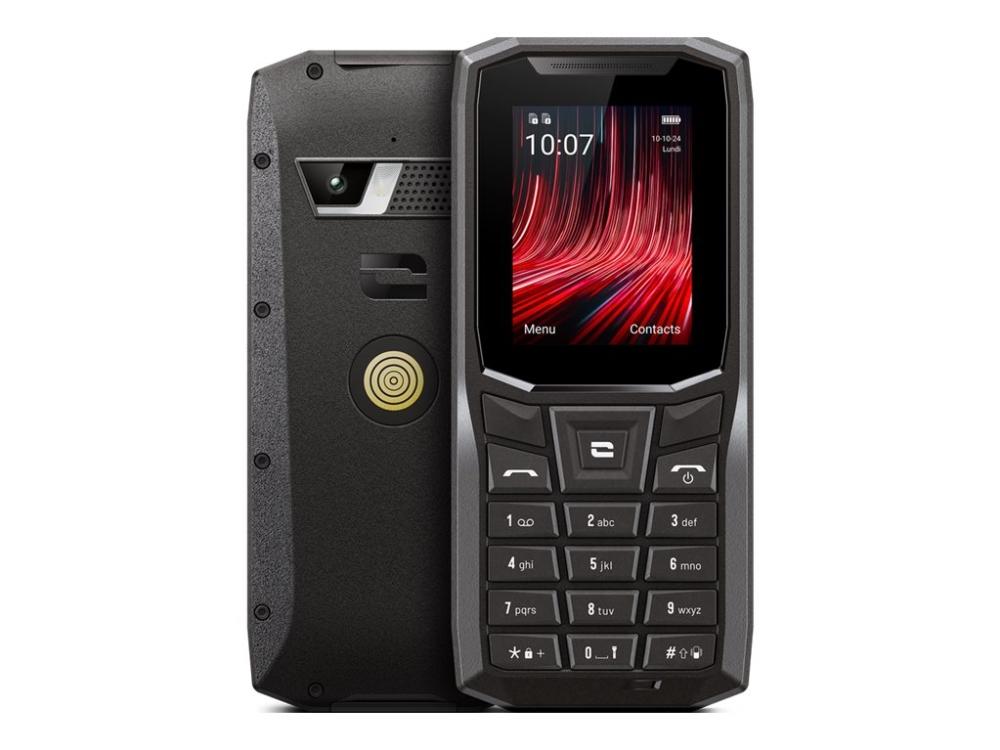 Core S5   4g Funktionstelefon   Dual Sim   Ram 64 Mb   Intern Hukommelse 128 Mb   2.4"   320 X 240 Pixels   Rear Camera 2 Mp   Sort fra Crosscall