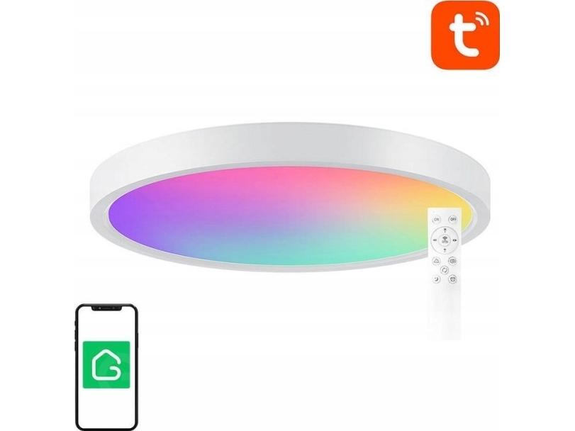 Loftslampe 30cm Wifi Bluetooth 16m Rgbcw   Lb12 1920lm Tuya + Fjernbetjening fra Gosund