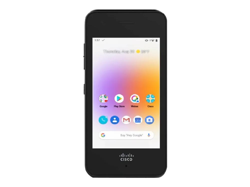 Webex 840   Smartphone   Ram 3 Gb   Intern Hukommelse 32 Gb   4"   800 X 480 Pixels   Rear Camera 8 Mp   Front Camera 2 Mp fra Cisco
